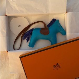 Hermès Blue Rodeo MM New